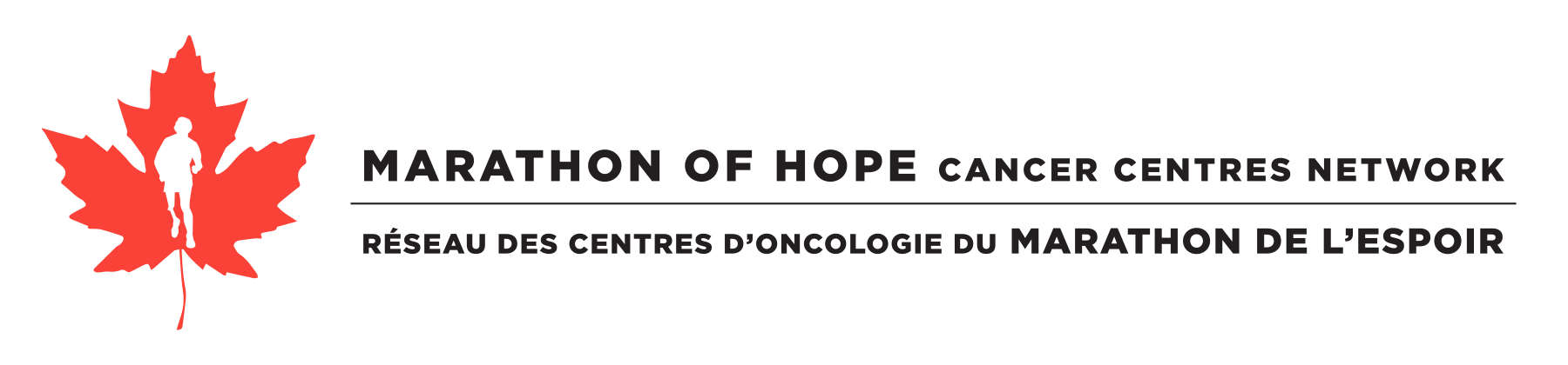 Marathon of Hope Cancer Centres Network Logos